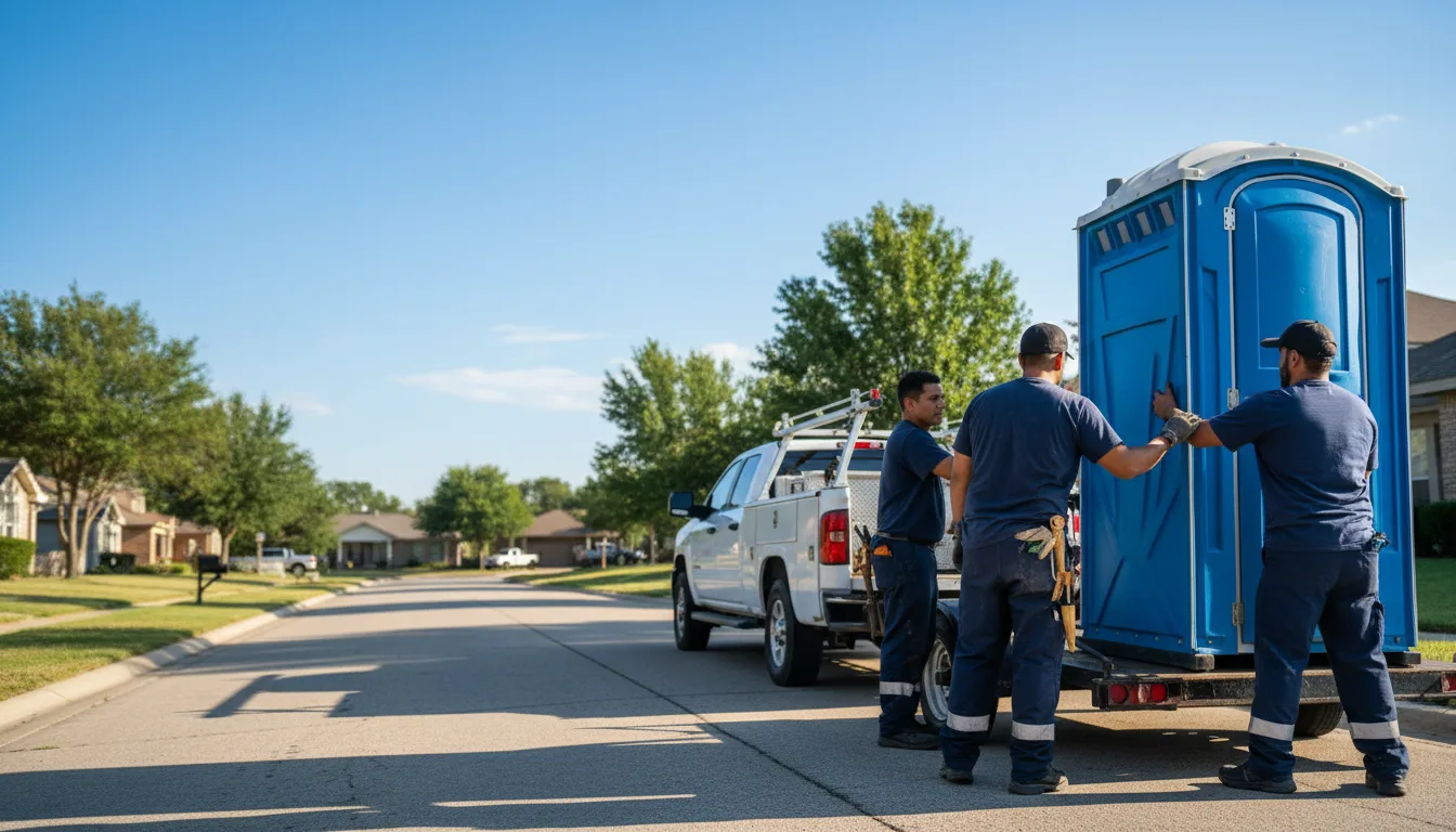 Portable Toilet Rental in Castleton, IL near me